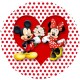 0453R Disc vafa Mickey Mouse si Minnie Mouse d20cm